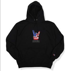 FUCT Horn Hands Champion Hoodie - MEDIUM / NEW